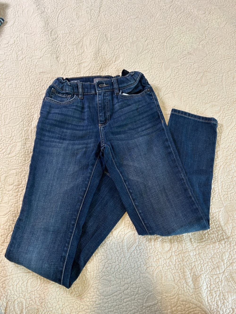 DL1961 Kids Dark Blue Straight Leg Jeans